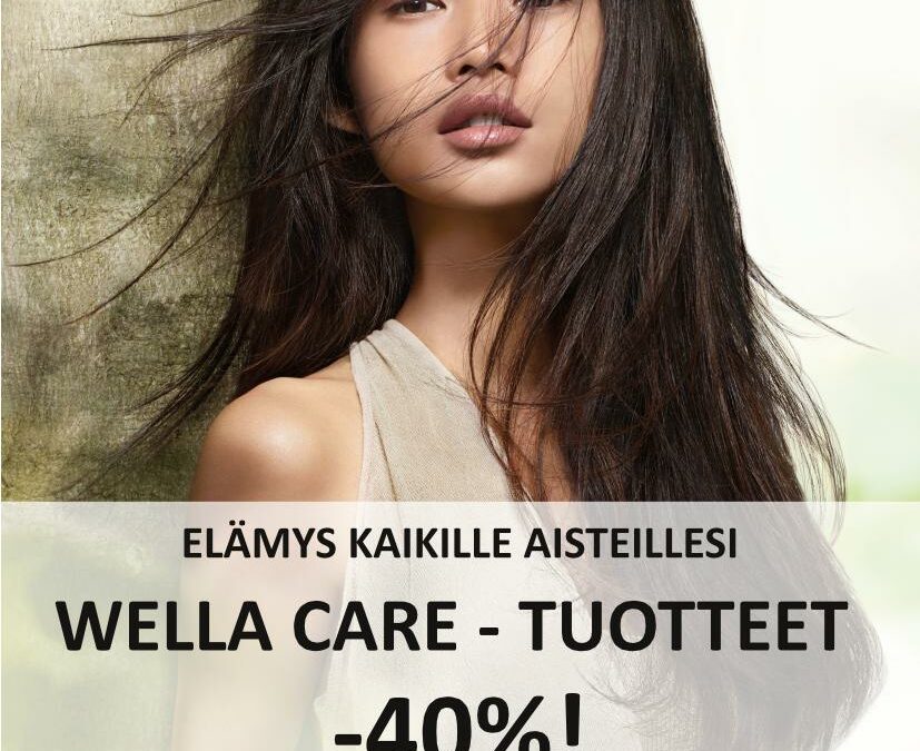 WELLA CARE – HIUSTENHOITOTUOTTEET -40%!